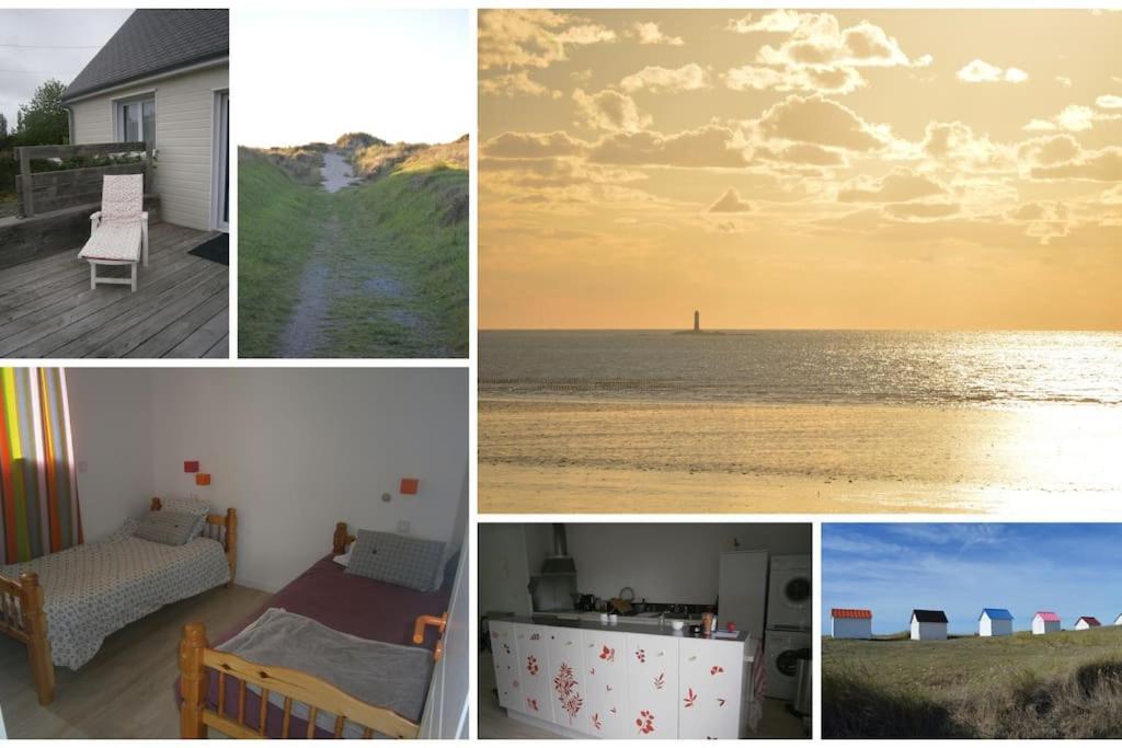 Gouville-sur-Mer Maison Bord De Mer Individuel מראה חיצוני תמונה