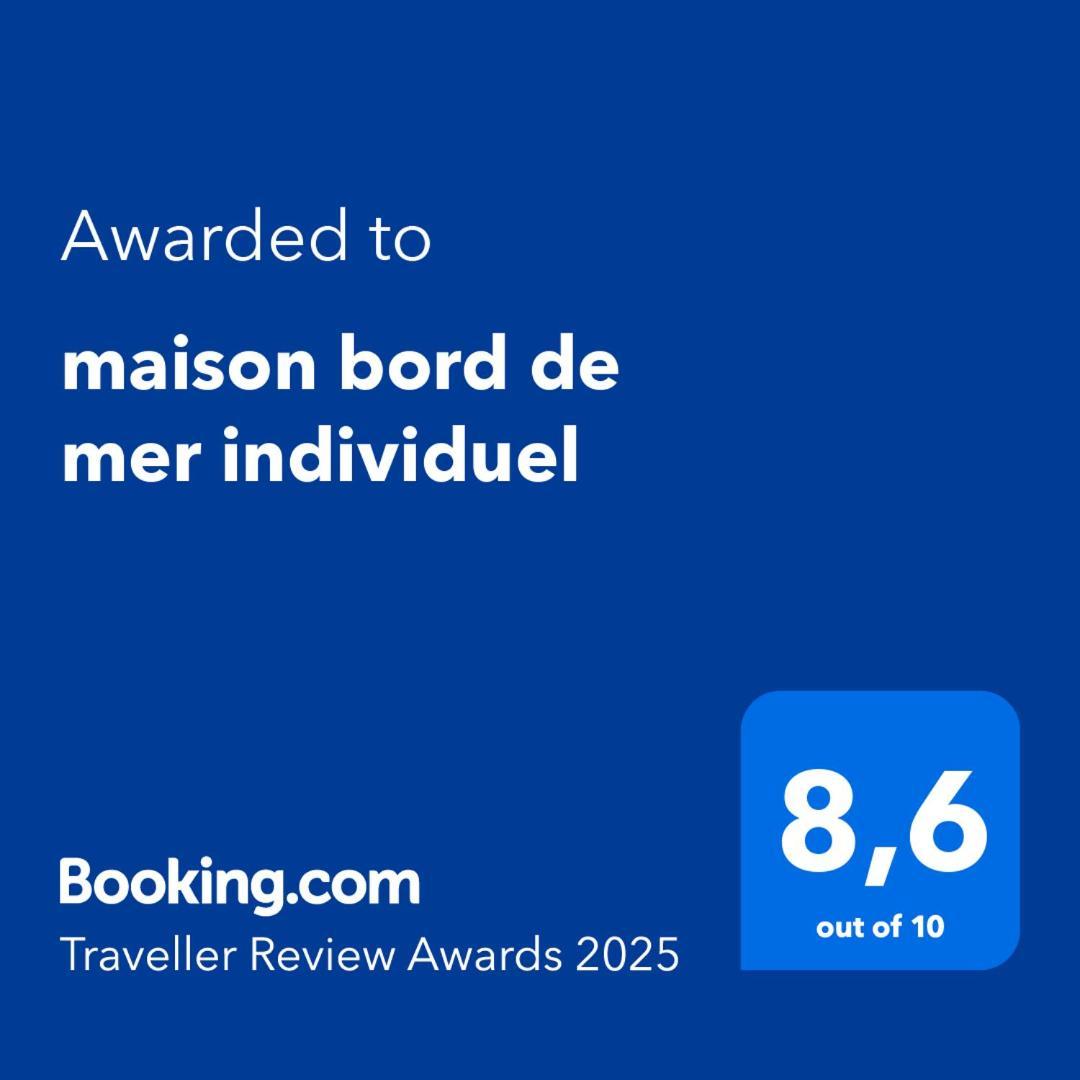 Gouville-sur-Mer Maison Bord De Mer Individuel מראה חיצוני תמונה